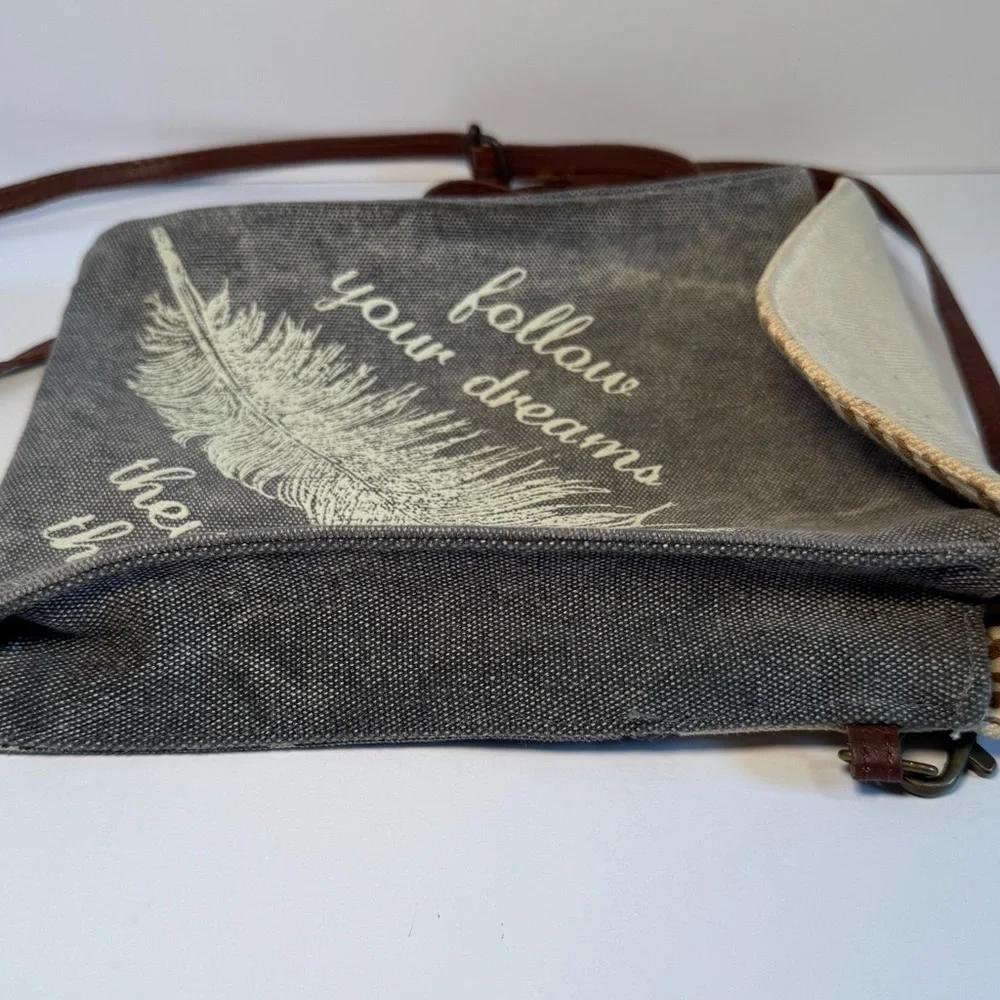 Primitives by Kathy canvas crossbody bag